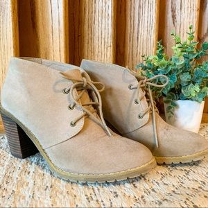 Leather Booties from Francesca’s